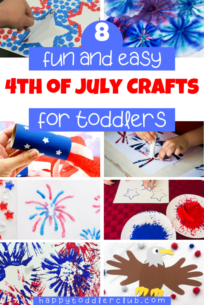 8 toddler 4th of july crafts