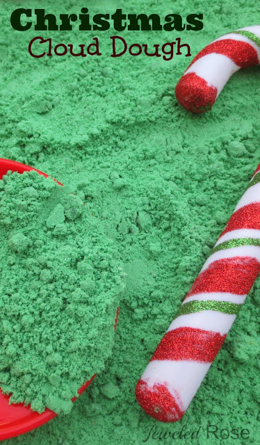 Peppermint Cloud Dough