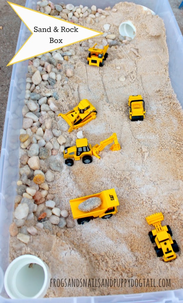 DIY Sand and Rock Box - FSPDT