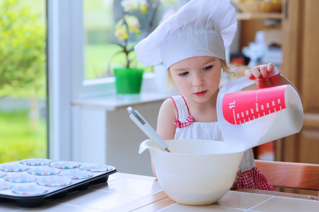 toddler baking - a great activity during quarantine!